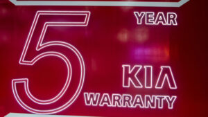 Included Kia manufacturers warranty