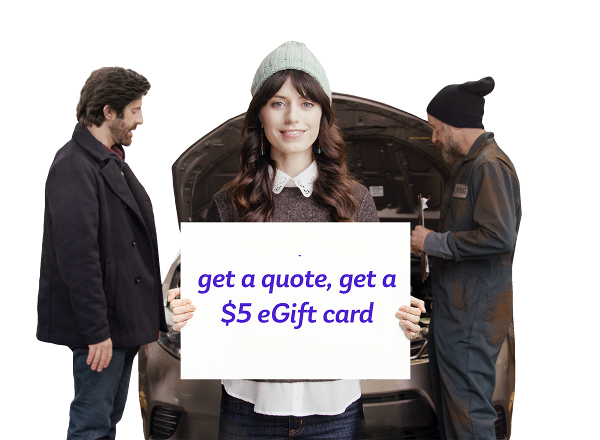 $5 eGift card with a quote